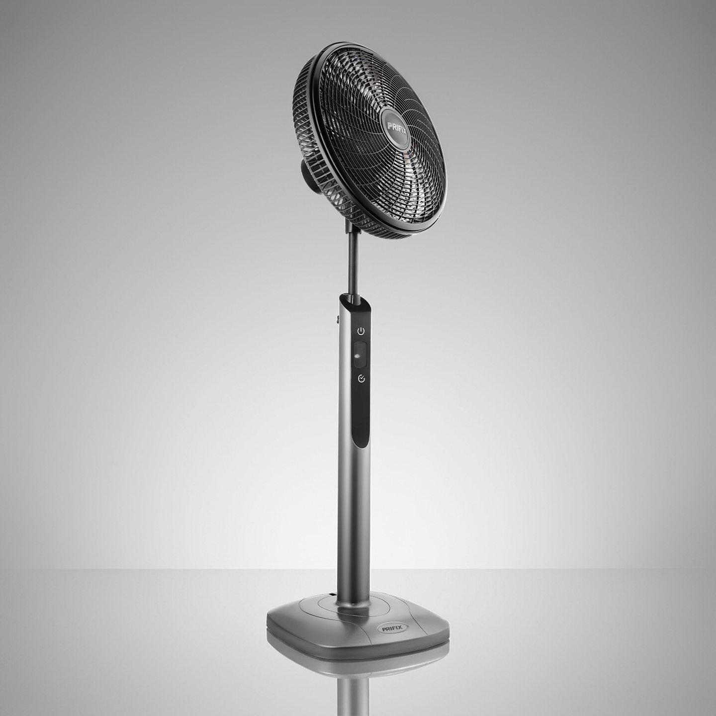 Prifix Hawaii 18 PRO stand fan with remote SILVER