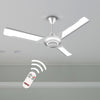 Prifix Supreme ceiling fan white with remote