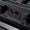 G70 Gas Cooker Black with Italian SABAF Burners & Full Safety
