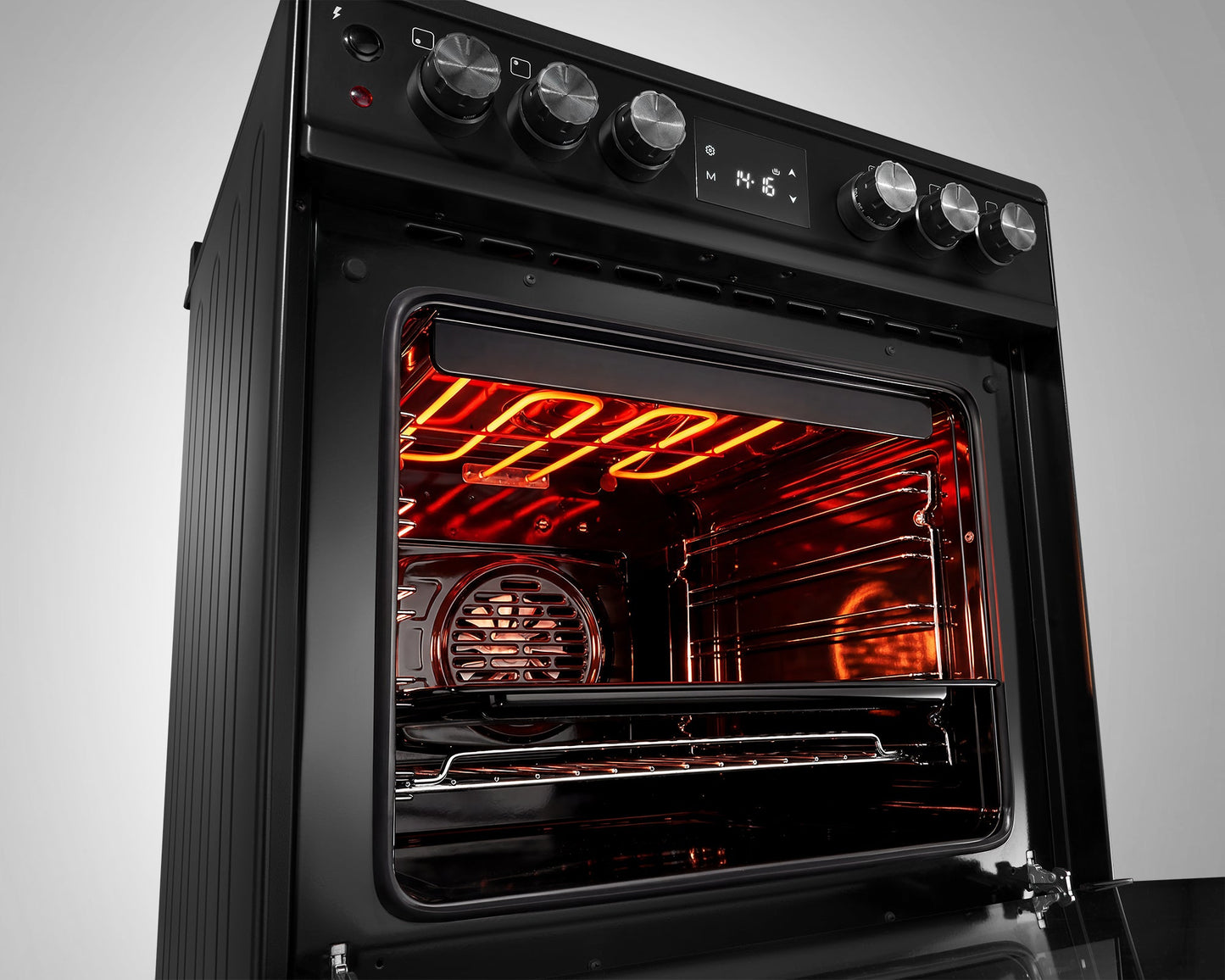 E70 HYBRID Cooker with Italian Burners & Full Safety