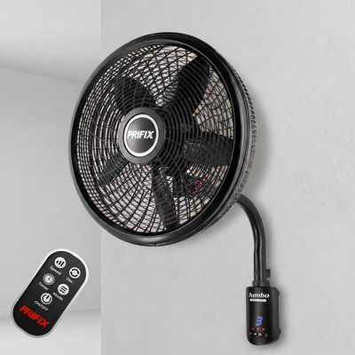 Prifix Jumbo wall fan with remote
