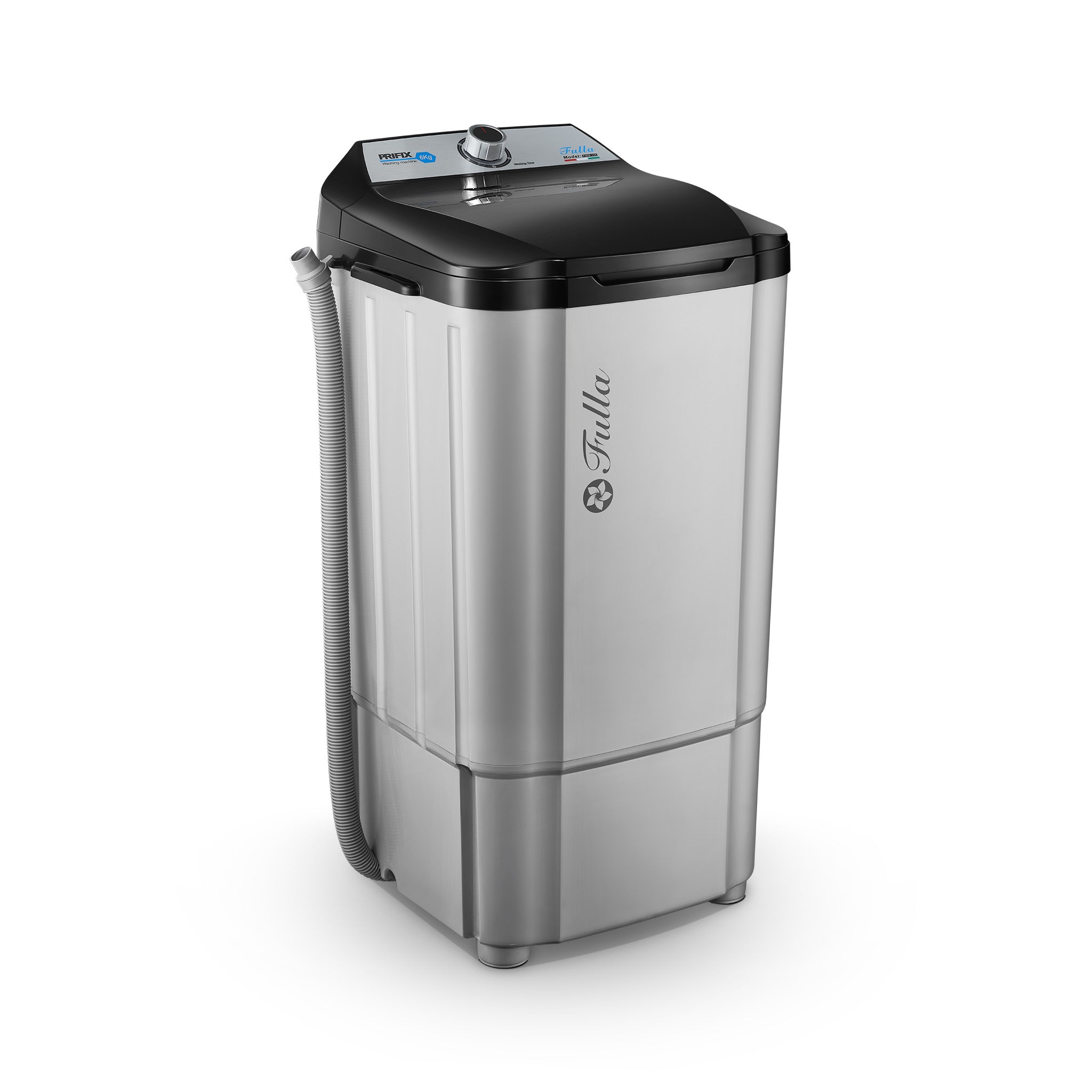 Silver FULLA Washing Machine 6 KG - FWM106