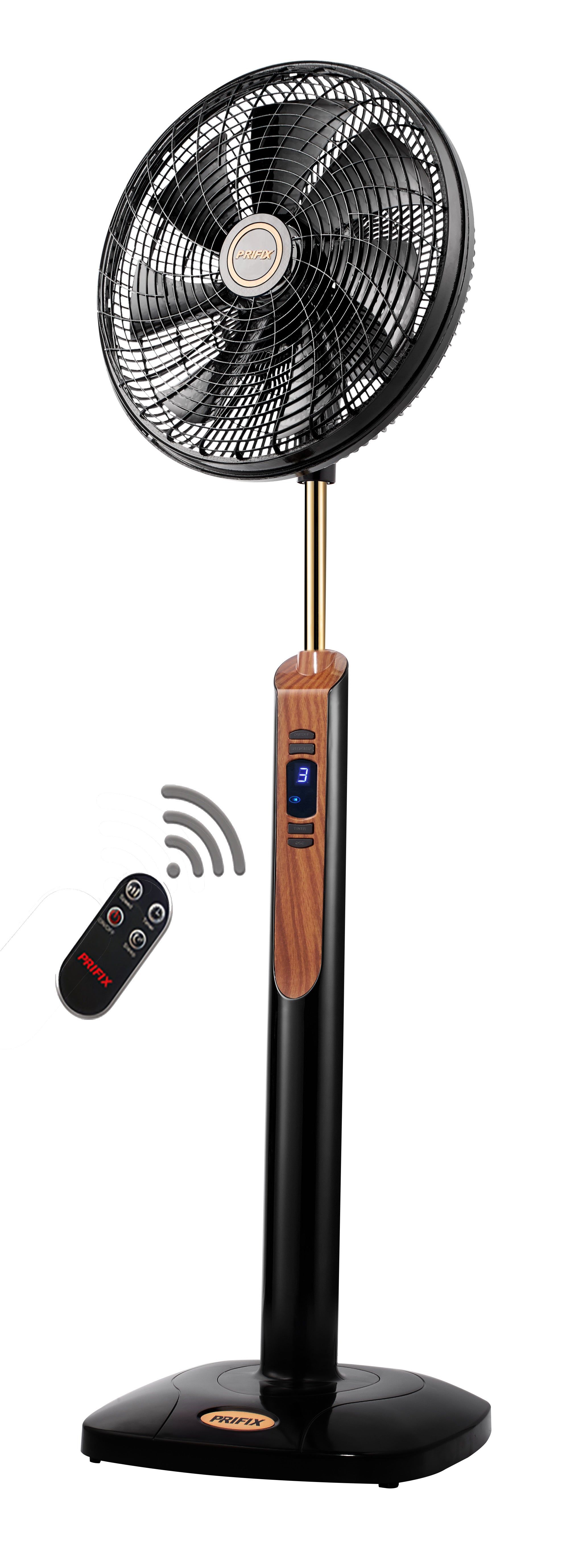 Prifix Hawaii stand fan with remote